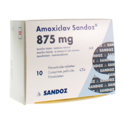 Amoxiclav Sandoz Mg Comp X Mg Apotheek Het Gasthuis