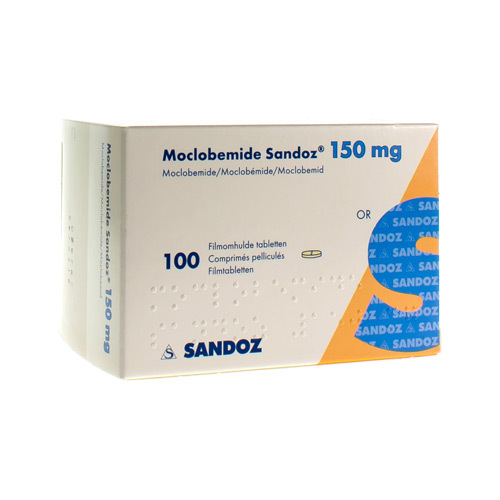 Moclobemide Sandoz Mg Comp Pell Apotheek Het Gasthuis