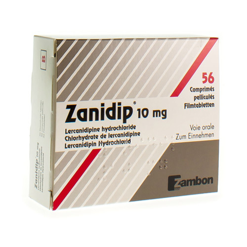 ZANIDIP COMP 56 X 10 MG Apotheek Puttemans