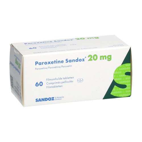 Paroxetine Mg Sandoz Filmomh Tabl X Mg Apotheek Ginderbuiten