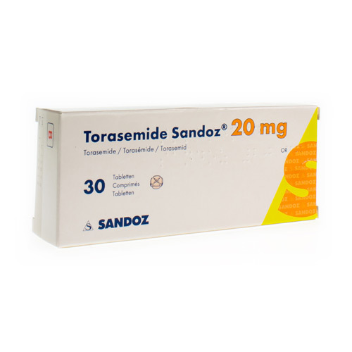 Torasemide Sandoz Comp X Mg Apotheek Van Symaeys