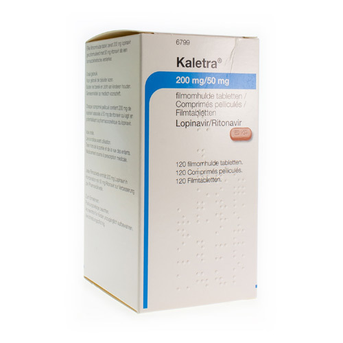 KALETRA 200 MG 50 MG FILMOMH TABL 120 Apotheek Bakelants