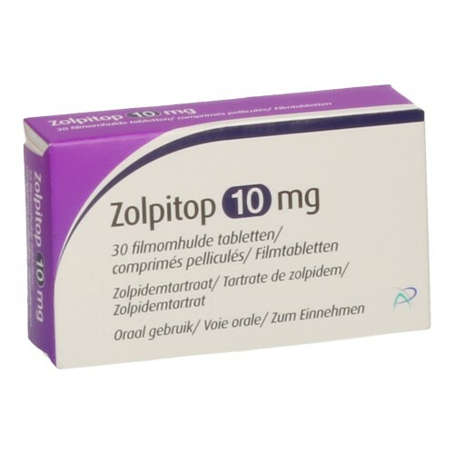 ZOLPITOP 10 MG FILMOMH TABL 30 X 10 MG Apotheek Puttemans