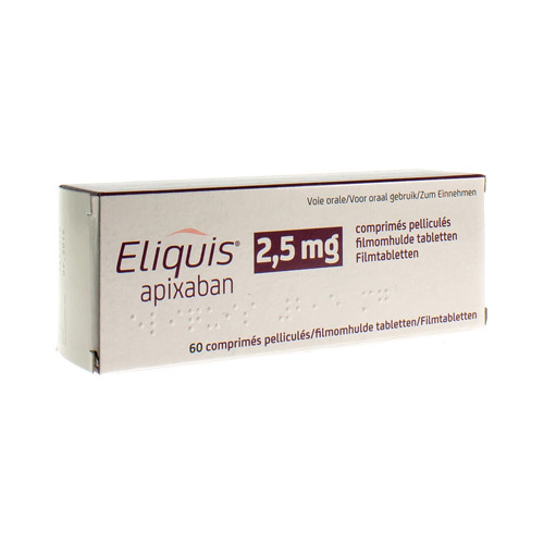 Eliquis Mg Filmomh Tabl X Mg Apotheek Patricia Verstraete