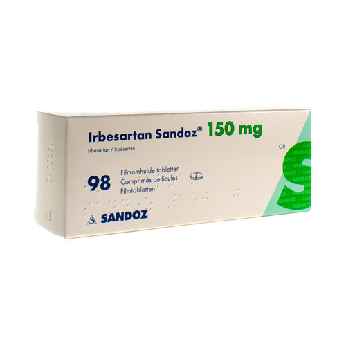 Irbesartan Sandoz Mg Filmomh Tabl X Mg Apotheek Kestens