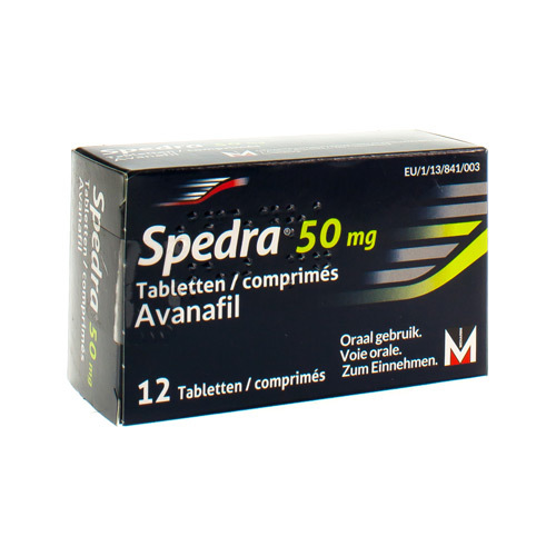 SPEDRA 50 MG TABL 12 X 50 MG My Pharmacyshop