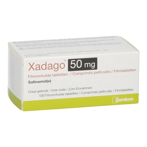 XADAGO 50MG FILMOMH TABL 100 X 50MG Apotheek Kestens