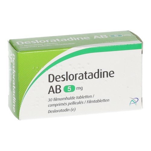 Desloratadine Ab Mg Filmomh Tabl X Mg Apotheek Bakelants