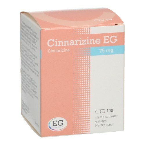 CINNARIZINE EG CAPS 100 X 75 MG Apotheek Kestens