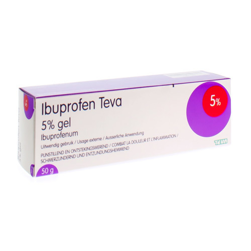 Ibuprofen Teva Gel Tube G My Pharmacyshop