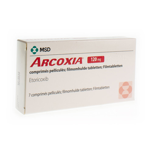 ARCOXIA 120 MG COMP 7 Apotheek Patricia Verstraete   2104958 