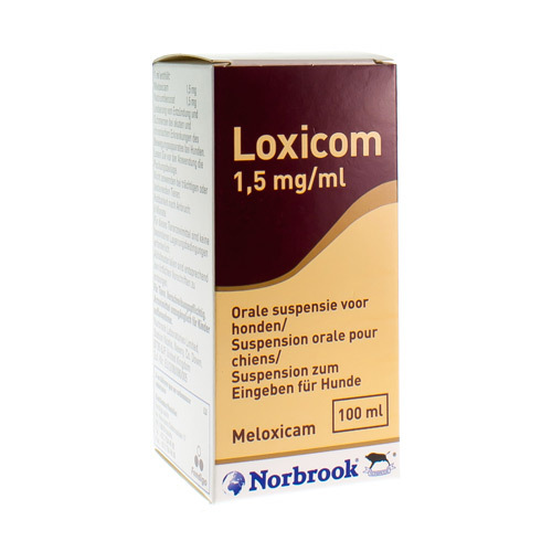LOXICOM 1,5MG/ML ORALE SUSPENSIE HOND 100ML | Apotheek Dumont