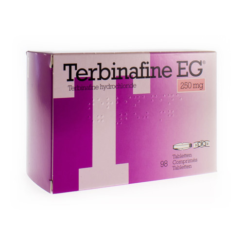 TERBINAFINE EG 250 MG EG TABL 98 X 250 MG | Apotheek Kestens