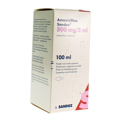 amoxicilline suspension sandoz