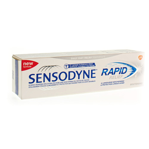 bijwerkingen sensodyne rapid relief