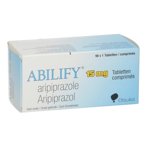 ABILIFY 15 MG PI PHARMA COMP 98 X 15MG PIP Apotheek Bakelants   3573565 