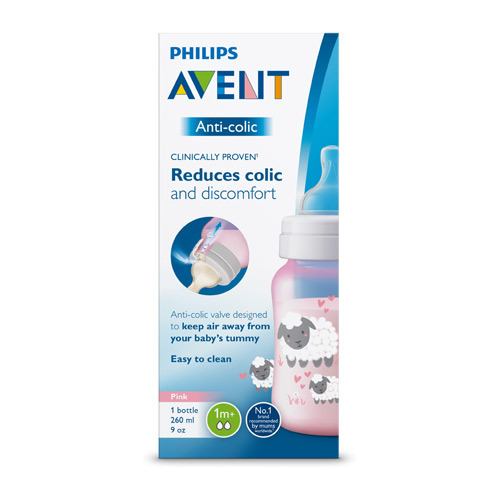 Gespecificeerd Albany Redding PHILIPS AVENT A/COLIC ZUIGFLES 260ML ROZE | Apotheek Claeys