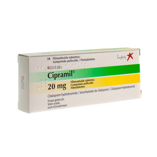 CIPRAMIL COMP SEC 28 X 20 MG | Apotheek Kestens