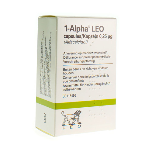 ETALPHA CAPS 30 X 0,25MCG | Apotheek Kestens